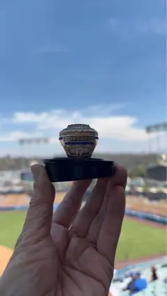 チャンピオンリング 大谷翔平