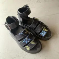 Dr. Martens CLARISSA フラワープリント サンダル 36のサムネイル