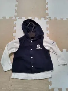 コムサデモード　ロンT＆フーディ　サイズ80