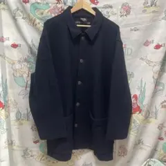 SWANNDRI ニュージーランド製　ウールコート　ネイビー