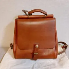 きんたろー様専用出品】HERZ ブラウン 棒屋根ぽってリュック リュック