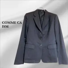 『コムサイズム』テーラード ジャケット【M〜L】グレー　フォーマル　ビジネス