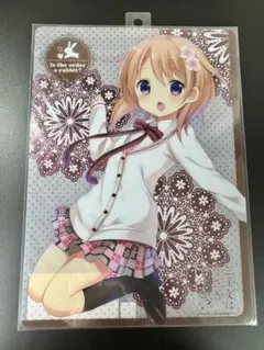 ご注文はうさぎですか？ B5クリア下敷き【ココア】