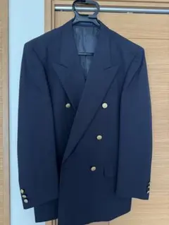 紺ブレ 金ボタン ネイビー ジャケット