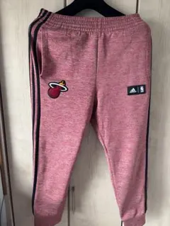 adidas NBA マイアミヒート ジャージパンツ 赤 L