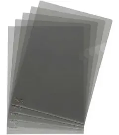 リヒトラブ クリアホルダークリアファイル50枚入 A4 ブラック F78-24