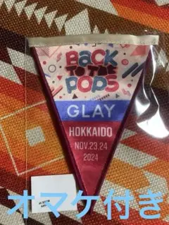 GLAY 函館限定 ガーランドバッジ GLAYアリーナツアー“Back To The Pops”、会場販売グッズほか