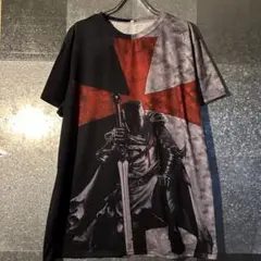 USA古着Tシャツ 2XLサイズ ポリエステル　テンプル騎士団