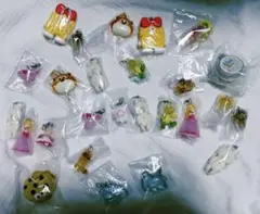 目印アクセサリー　ふわふわスノー　マリオ　ズートピア　のんたん　ドラえもん26個