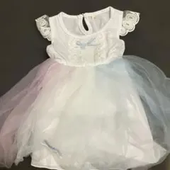 グラデーションチュールワンピース