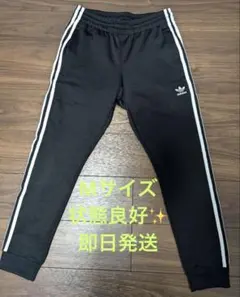 お買い得✨Adidas アディダス トラックパンツМサイズ 黒 ブラック