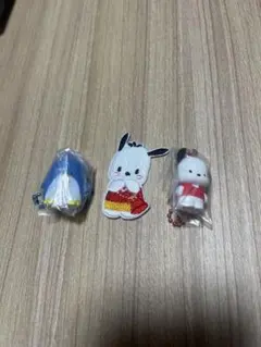 サンリオ マスコットグミ キーホルダー 2種類 刺繍ポチャッコまとめ売り