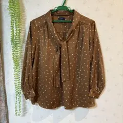 ☘️春だね☘️LADY's ブラウス 長袖♡SHIPS♡美品