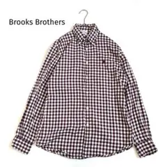 00s brooks brothers ギンガムチェックシャツ - メルカリ
