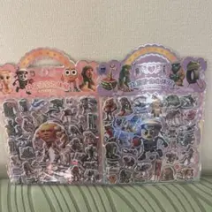 イタリアンブレインロット トゥントゥントゥンサフール 立体シール 2枚*2セット