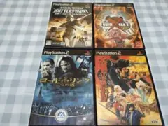 説明書なしセット　スターウォーズ　ギルティギア ロードオブザリング 太閤立志伝4