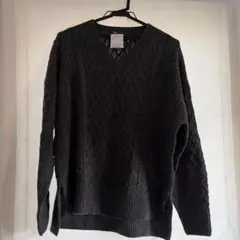 AMERICAN HOLIC ダークグレー Vネック セーター M