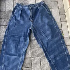 GU ワイドパンツ コットン100%