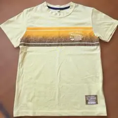 150 Ｔシャツ 男児 女児 TOPVALU イオン　黄色　ハワイ風のサムネイル