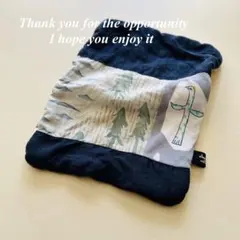 遊びゴコロ ミナペルホネンfabric使用 ガーゼハンカチ