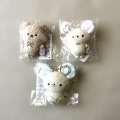 サンエックスのシュガーココムーの「ミニミニぬいぐるみクリーナー」などのマスコット