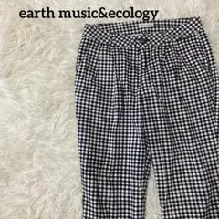 earth music&ecology ギンガムチェックパンツのサムネイル