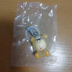 クレヨンしんちゃん　めじるしアクセサリー　みんなでくまパジャマ　ガチャ