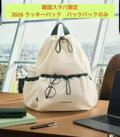 【韓国スタバ限定】ラッキーパック　バックパックのみ　新品