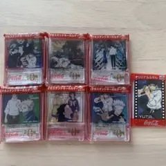 新品】劇場版 呪術廻戦0 スマホスタンドキーホルダー コカコーラ 全6種 +付箋