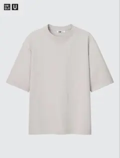 新品タグ付UNIQLOユニクロ エアリズムコットンオーバーサイズTシャツ無地
