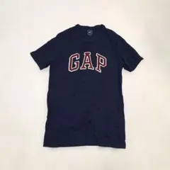 GAP OLD ギャップ Tシャツ 刺繍ロゴ アーチロゴ 紺のサムネイル