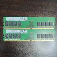 Samsung DDR4 デスクトップ用メモリ 8GB 2枚セットのサムネイル