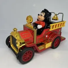 ミッキーマウス 消防車 東京ディズニーランド　レトロ