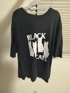 VIVAstudio black cat short sleeve tシャツ韓国