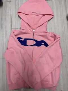 Ida ジップパーカー 希少 ida sply hoodie ジップパーカー ピンク - メルカリ