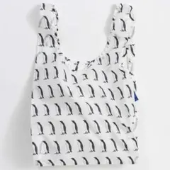 美品【BAGGU】STANDARDエコバッグ　ペンギン　白黒　動物のサムネイル