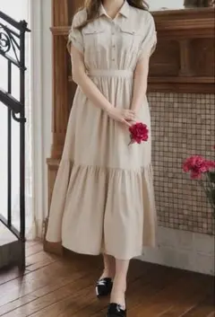 【未使用級】Her lip to noble shirt dressのサムネイル
