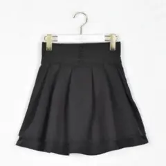 evelyn エブリン ダブルフレアSK スカート ブラック 黒 ⚠️説明欄必読