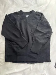 AZUL by MOUSSY 黒 Vネックセーター M