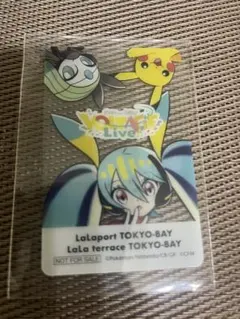ピカチュウfeat.初音ミク ららアリーナ公演記念品 非売品 - メルカリ