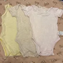 美品　UNIQLO ベビー肌着 3色セット 70cm
