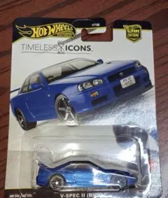 ホットウィール ポップカルチャー GT-R34