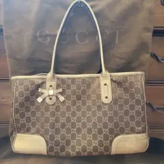 GUCCI GG柄 トートバッグ リボン