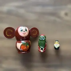チェブラーシカの木製マトリョーシカのサムネイル