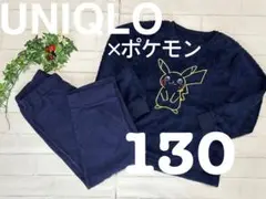 UNIQLO+130+ポケモン+ピカチュウ+フリース+ルームウェア+ユニクロ