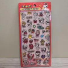 スヌーピー ジュエリードロップシール