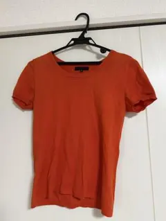 iCBオレンジ 半袖 Tシャツ Sサイズ ボタン付きのサムネイル