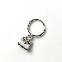 美品 エルメスHERMES アミュレット ケリーモチーフ リング #52