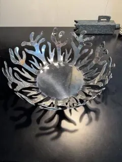 希少 廃盤 ALESSI Port ラウンド バスケット Large 37cm 2025年最新】alessi アレッシィ バスケットの人気アイテム