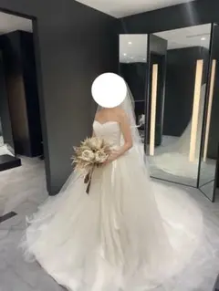 A-WANG ストラップレスウェディングドレス